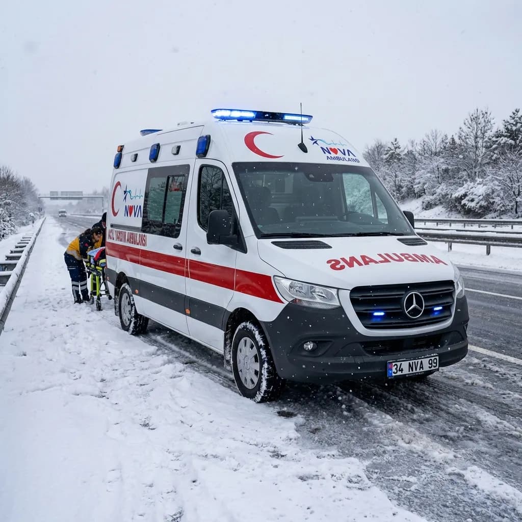 Kışın Trafik Kazalarında İlk 10 Dakika: Hayat Kurtaran Adımlar