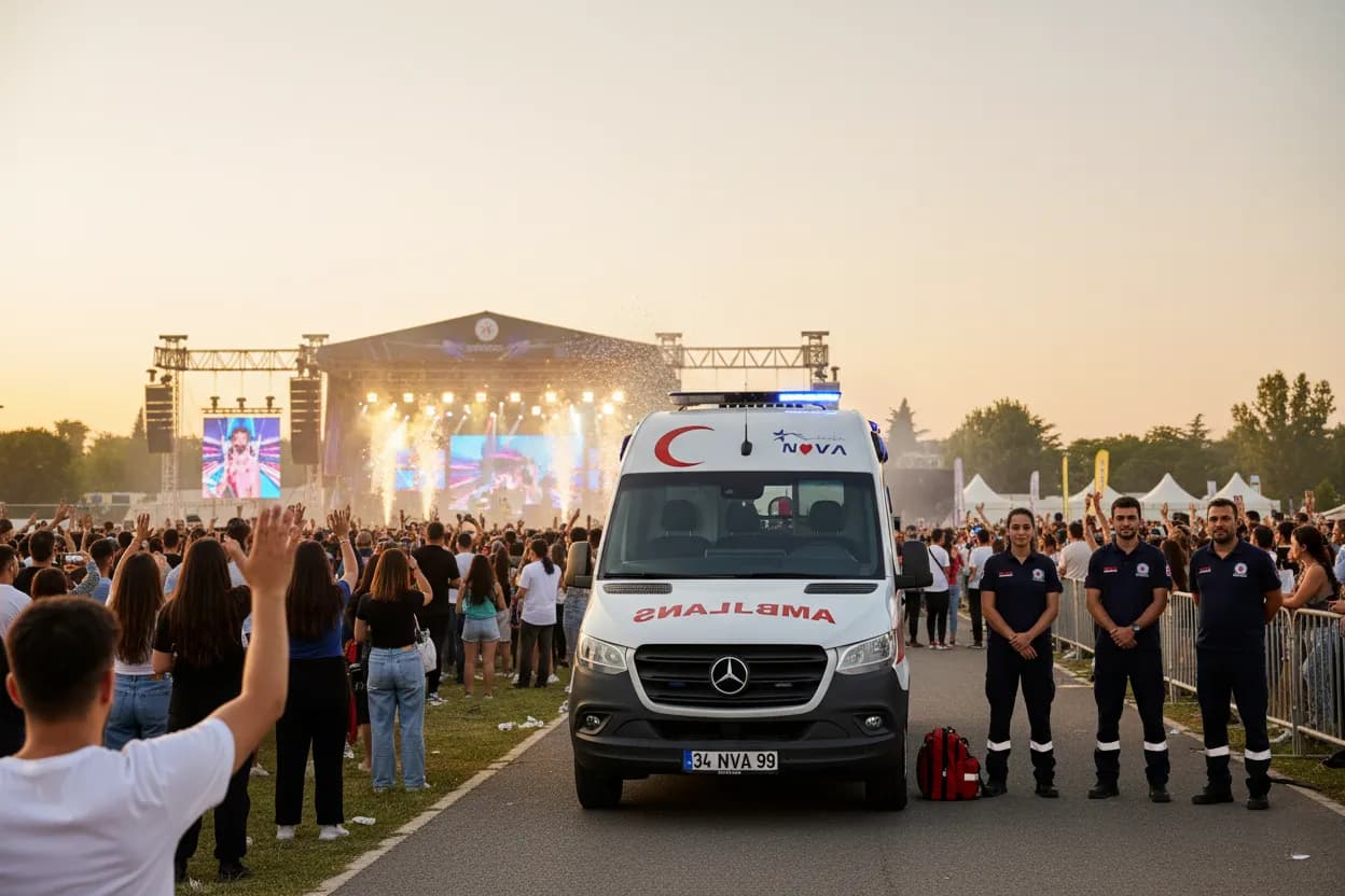 Açık Hava Etkinliklerinde Sağlık ve Ambulans Planlaması