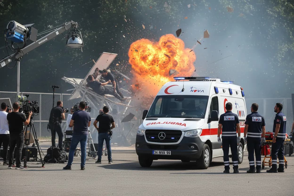 Film ve Dizi Çekimlerinde Sağlık Ekibi ve Ambulans Güvenliği