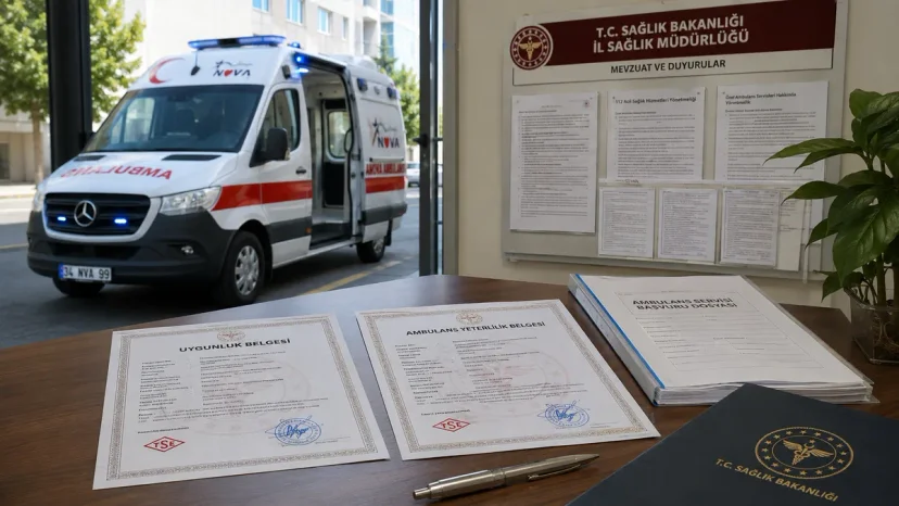 Ambulans Ruhsatlandırma Süreci: Uygunluk ve Yeterlilik Belgesi Nasıl Alınır?