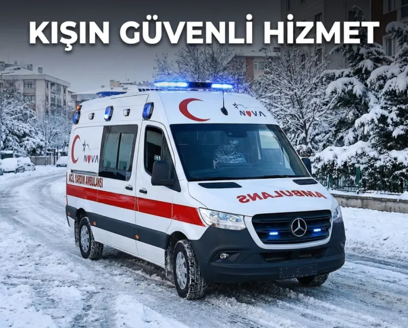 Kışın Buzlanma ve Donma Riski: İlk Yardım ve Ambulans