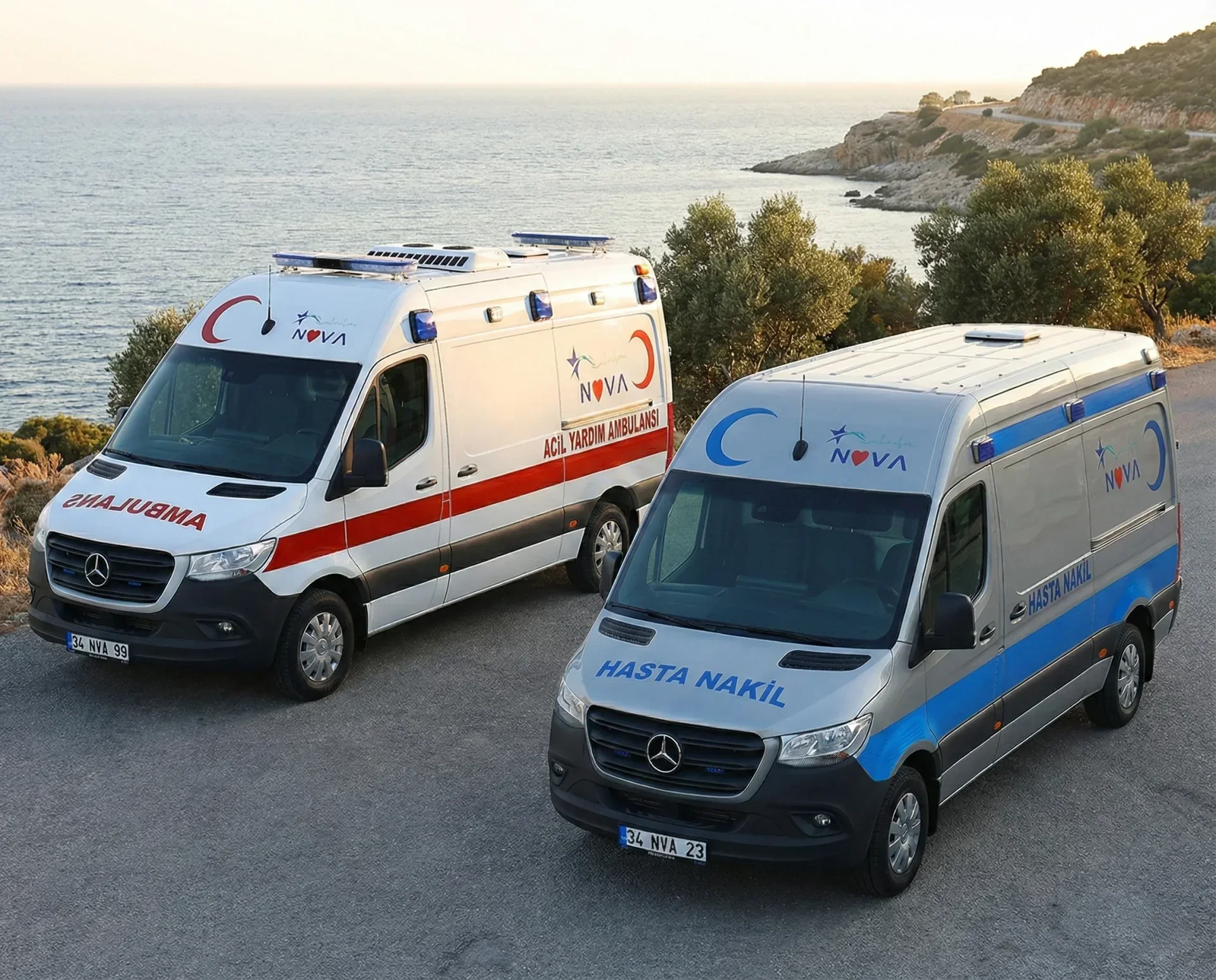 Ambulans Türleri: Kırmızı Şerit, Mavi Şerit, Yoğun Bakım ve Özel Donanımlı Ambulanslar
