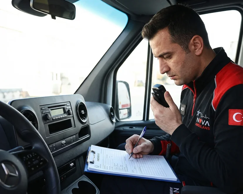 Ambulance Call and Case Reporting: From First Contact to Hospital Handover