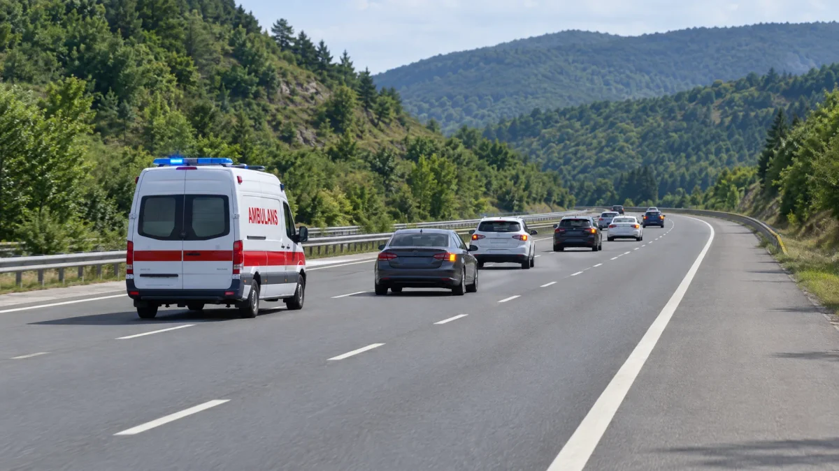 Safety in Intercity Ambulance Transport on Highway
