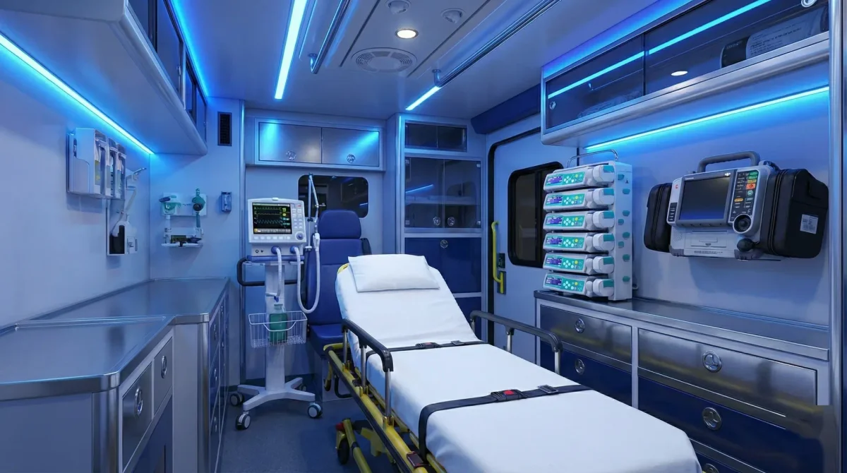 ICU Ambulance Patient Transfer